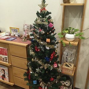 店内がクリスマス仕様になりました