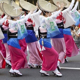 阿波踊りが行われました！